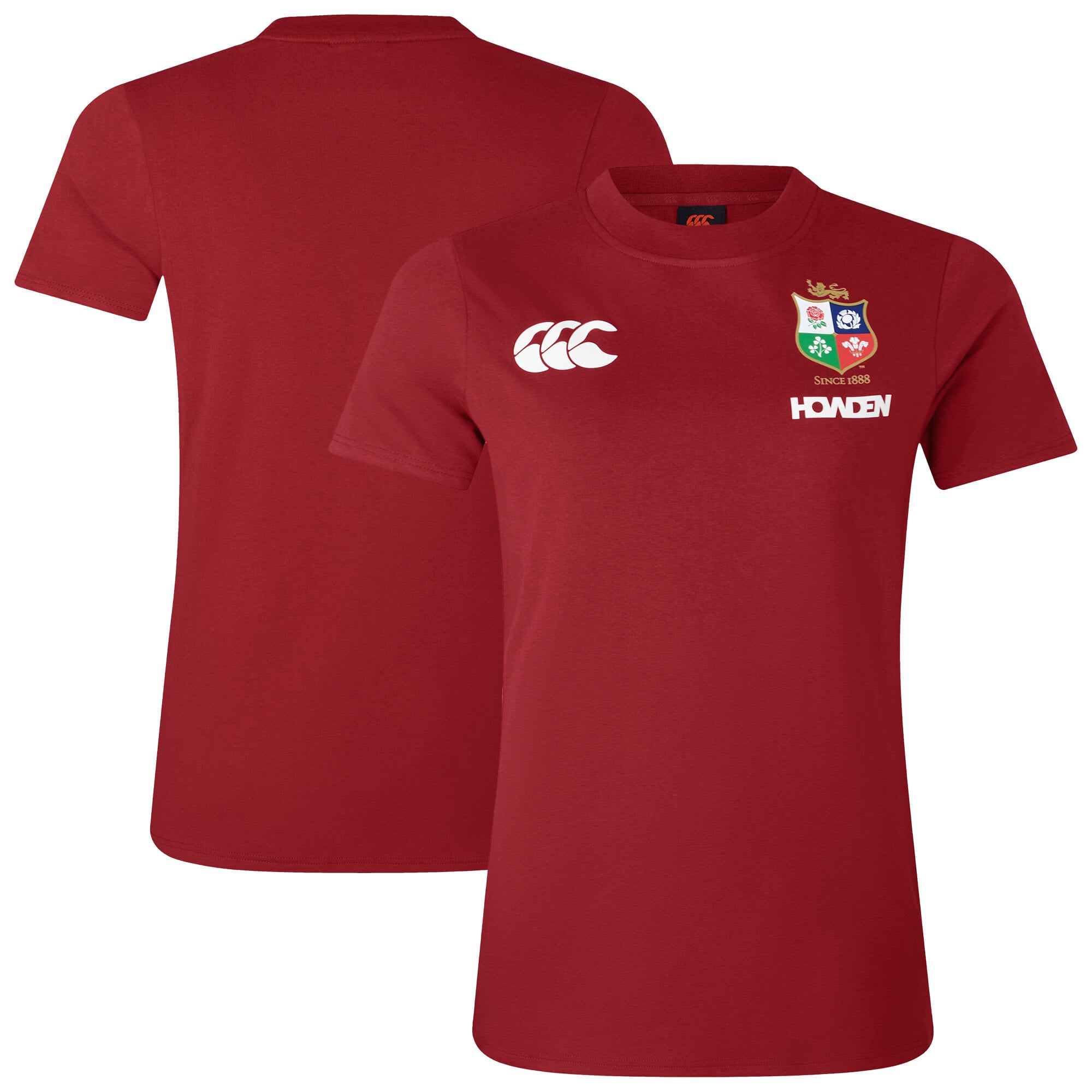 T-shirt in jersey di cotone British & Irish Lions - Rosso - Donna
