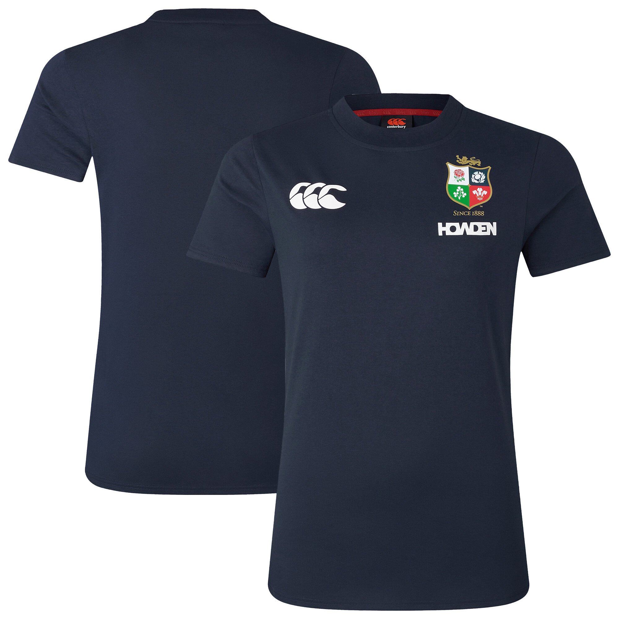 T-shirt in jersey di cotone British & Irish Lions - Blu navy - Donna