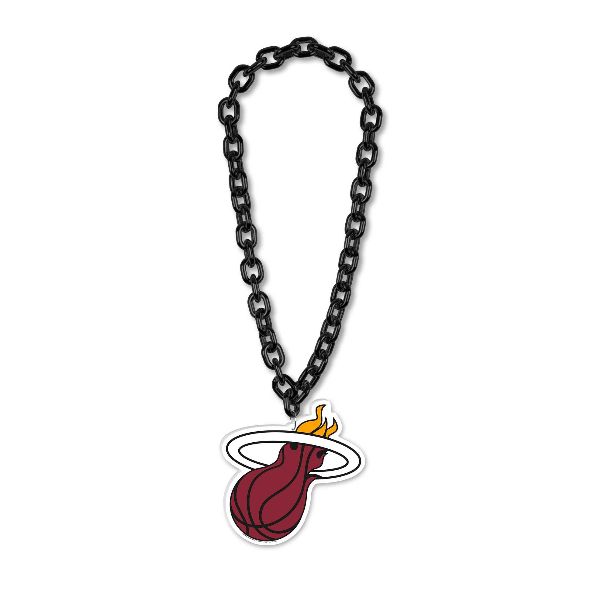 WinCraft Miami Heat Big Chain Logo Necklace