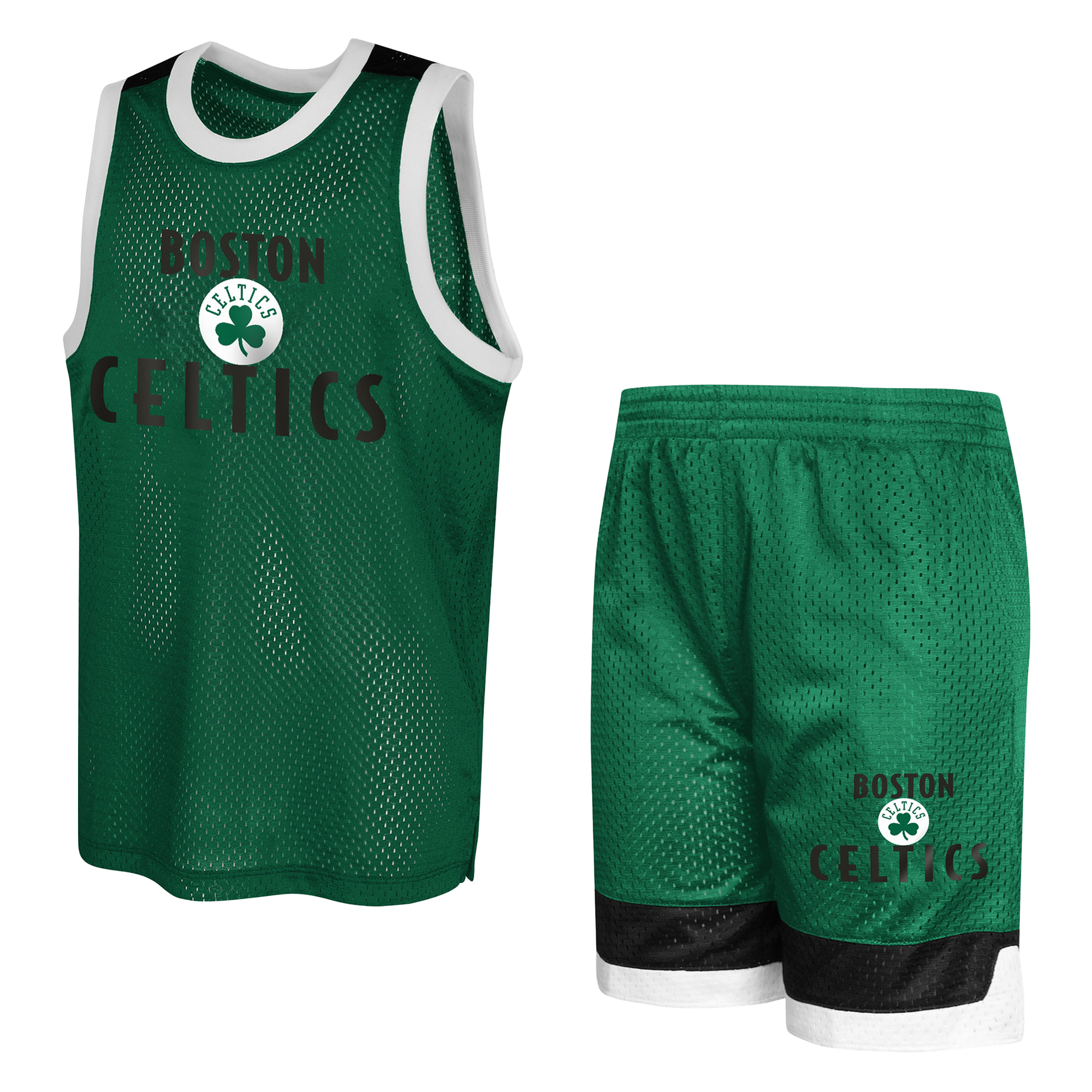 Ensemble débardeur et short en maille Boston Celtics - Jeunesse