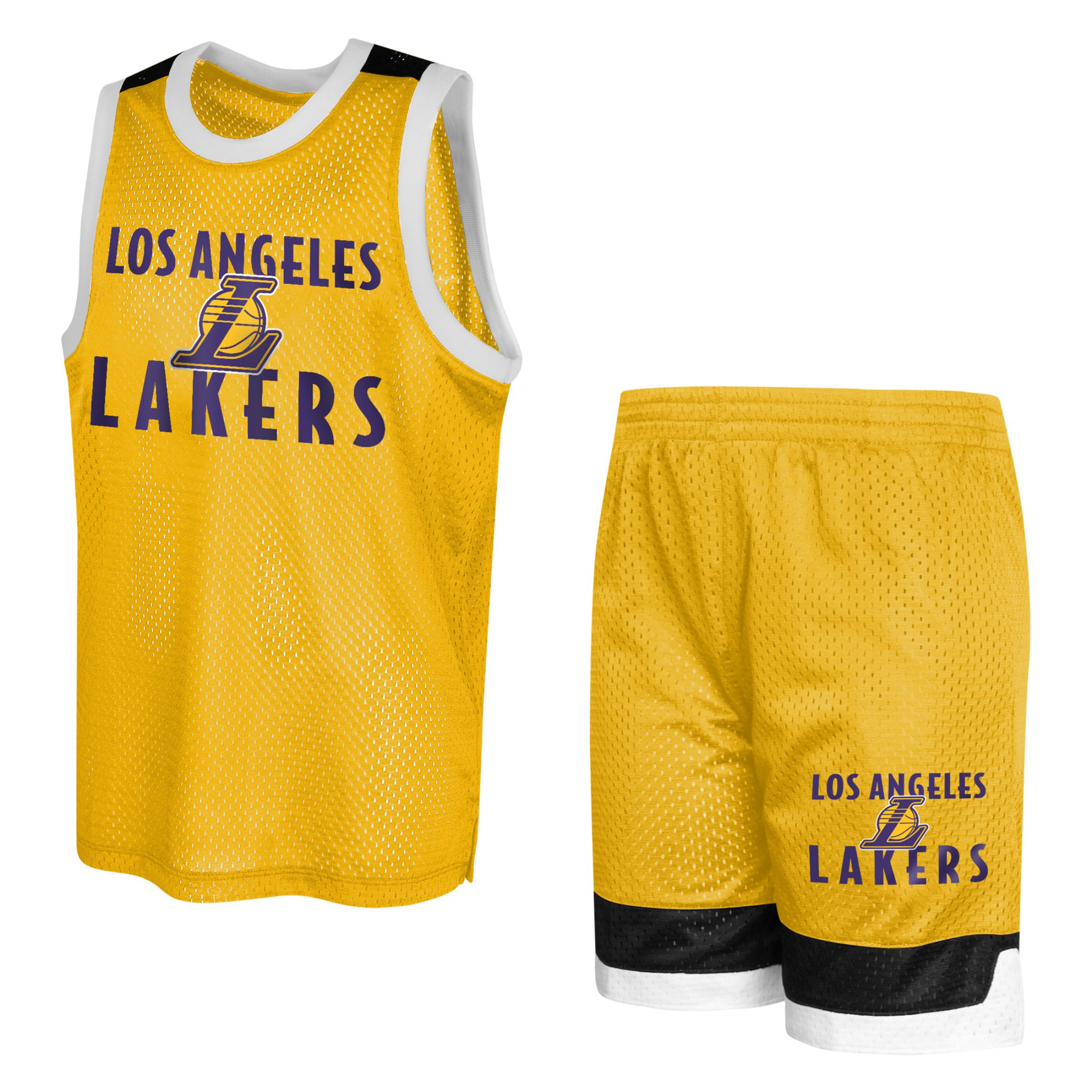 Ensemble débardeur et short en maille Los Angeles Lakers - Jeunesse