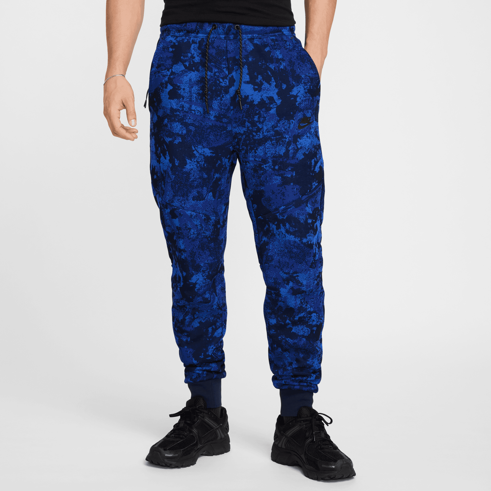 Pantalon de jogging Chelsea Nike Tech Fleece - Camoflauge Royal
