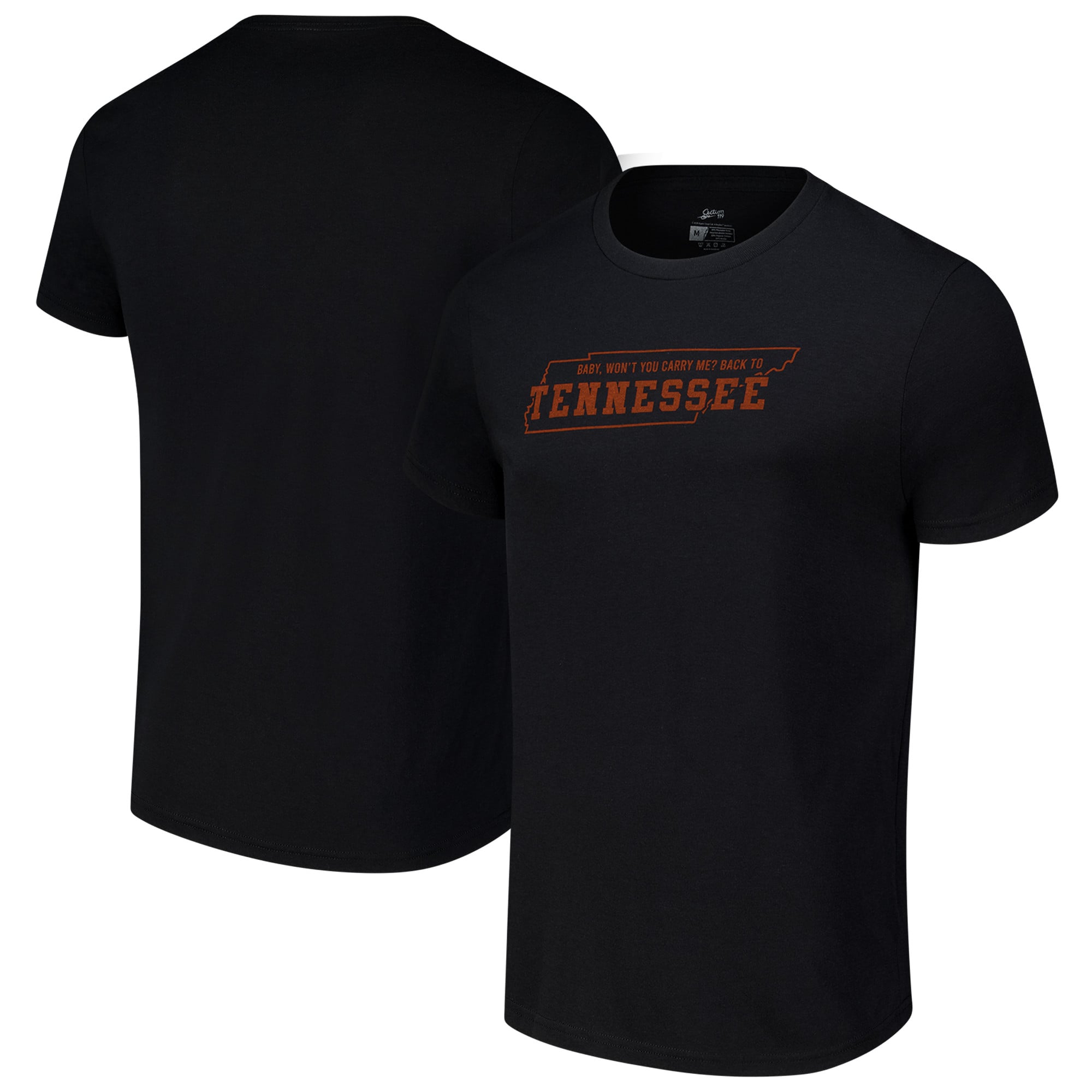 Unisex Black The Grateful Dead Tennessee T-Shirt