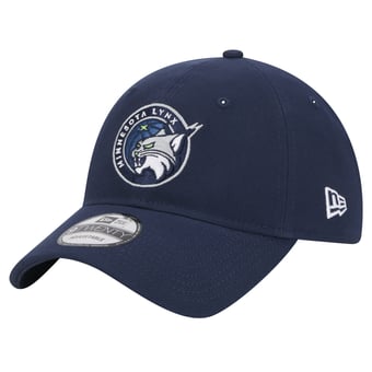 Unisex New Era Navy Minnesota Lynx Core Logo 9TWENTY Adjustable Hat
