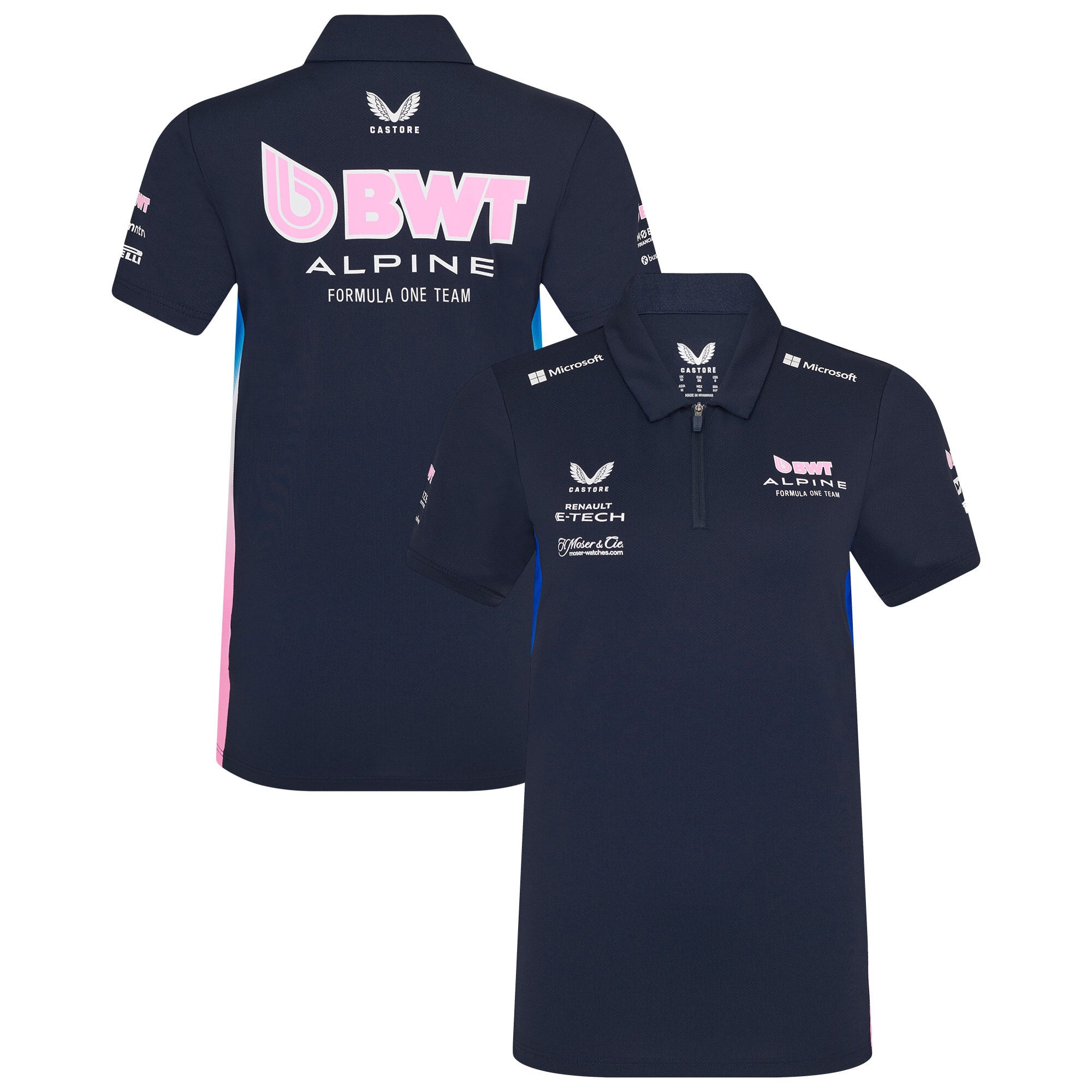 Alpine F1 Team 2025 Polo - Navy -Womens