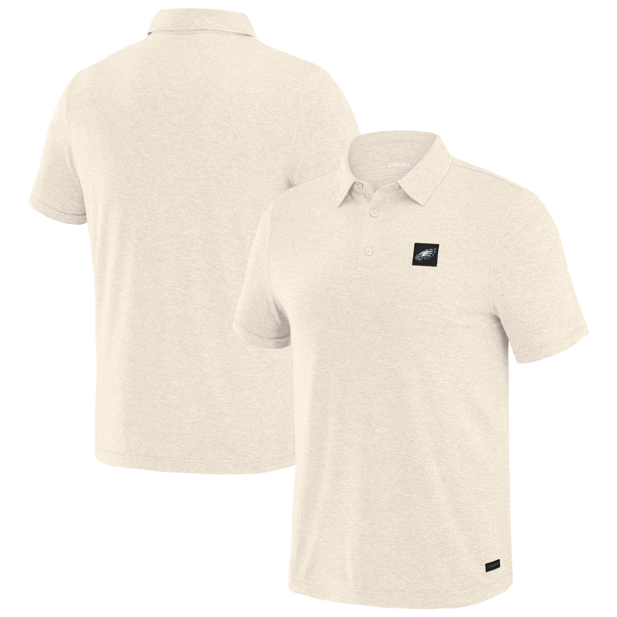 Men's J. Palmer White Philadelphia Eagles Four Down Polo