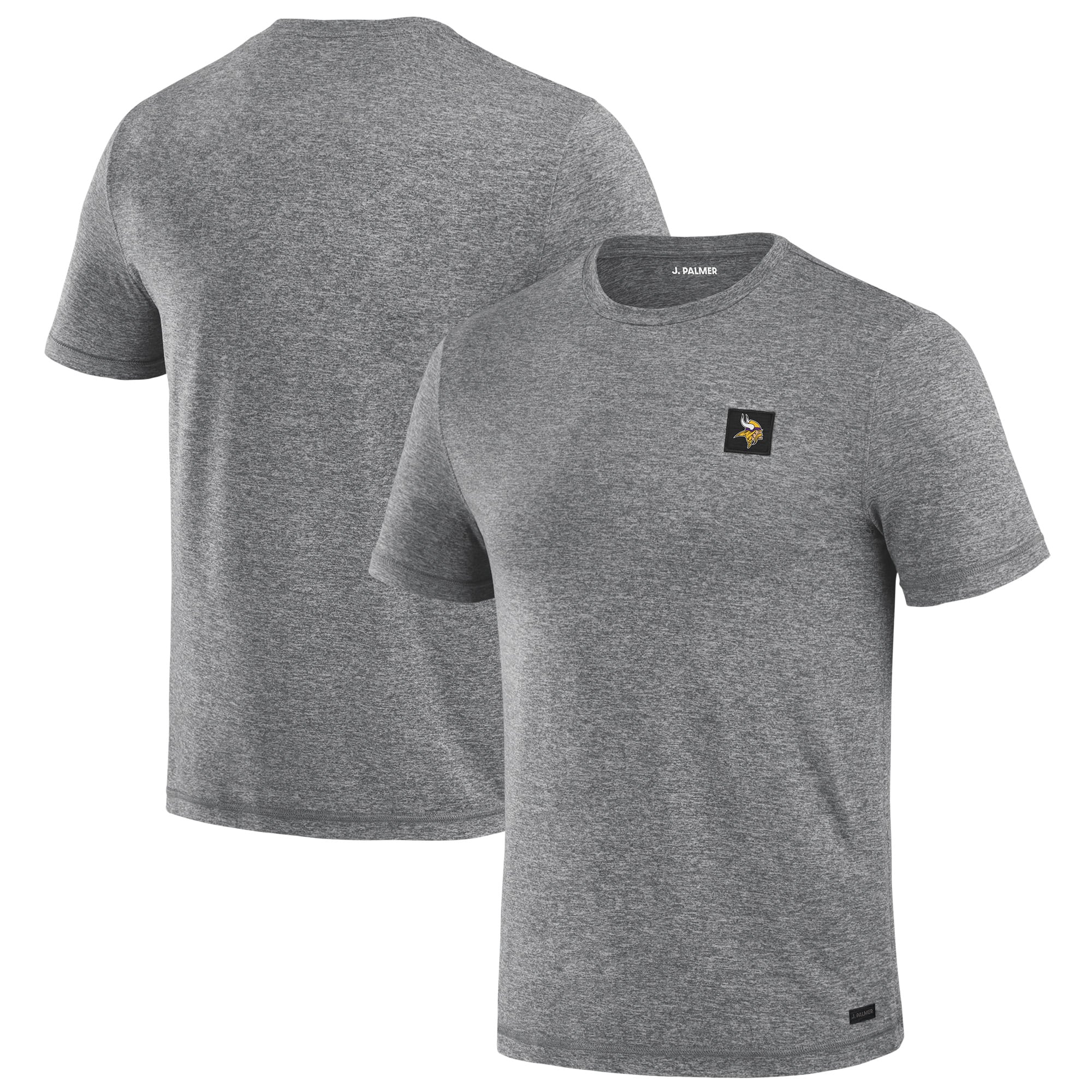 Men's J. Palmer Black Minnesota Vikings Four Down T-Shirt