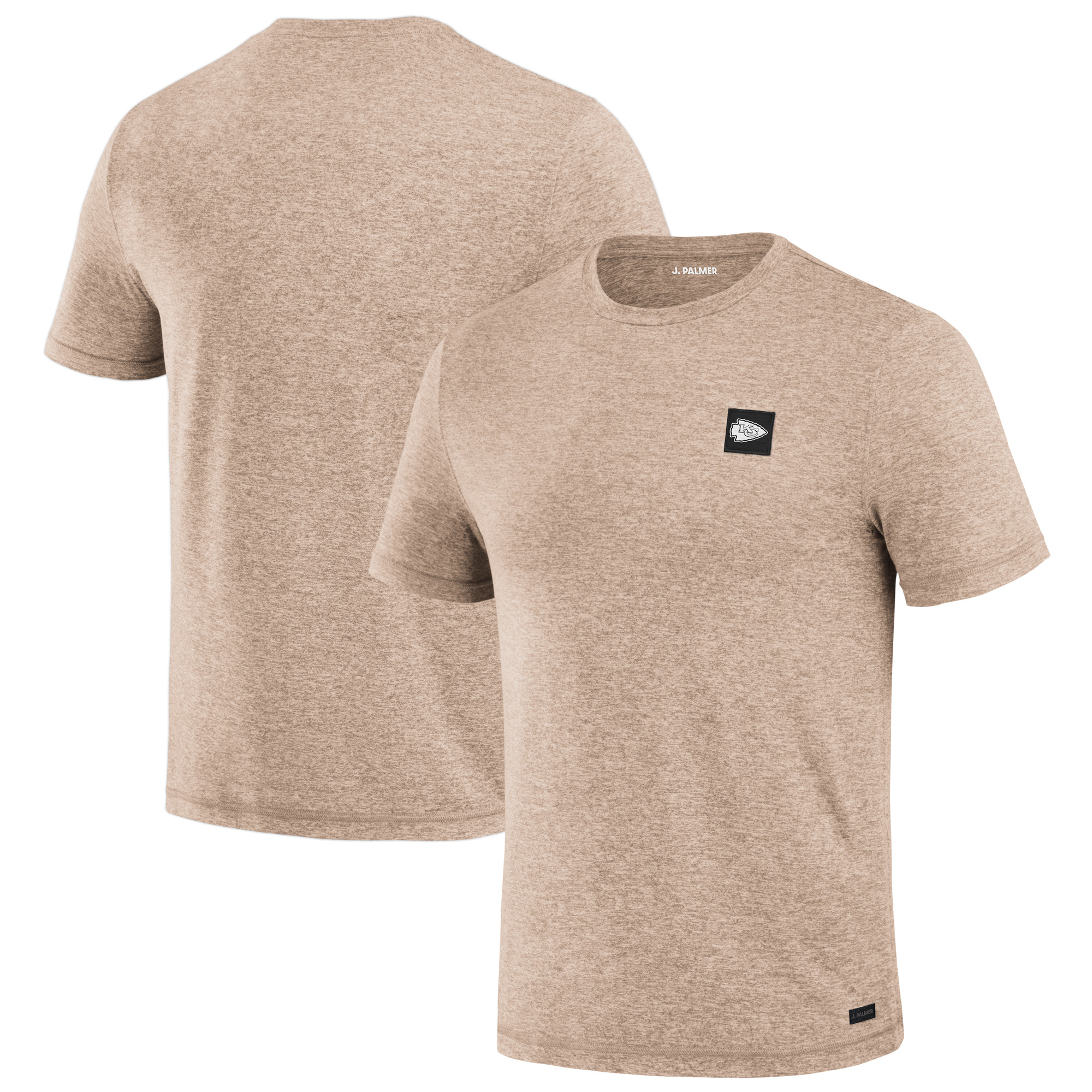 Men's J. Palmer Tan Kansas City Chiefs Four Down T-Shirt