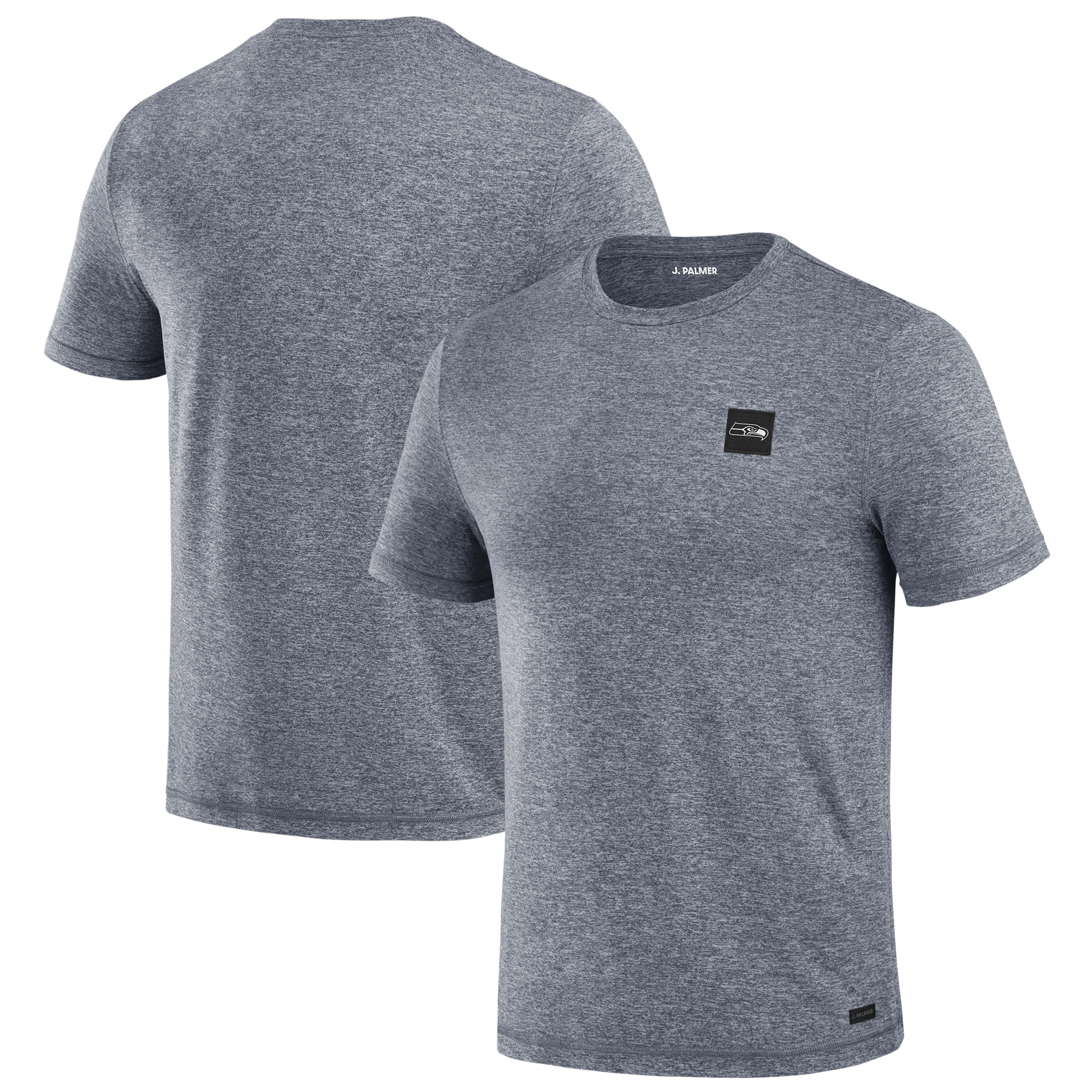 Men's J. Palmer Navy Seattle Seahawks Four Down T-Shirt