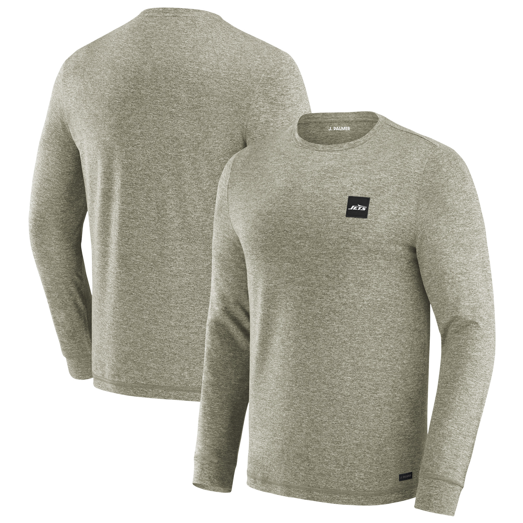Men's J. Palmer Green New York Jets Four Down Long Sleeve T-Shirt