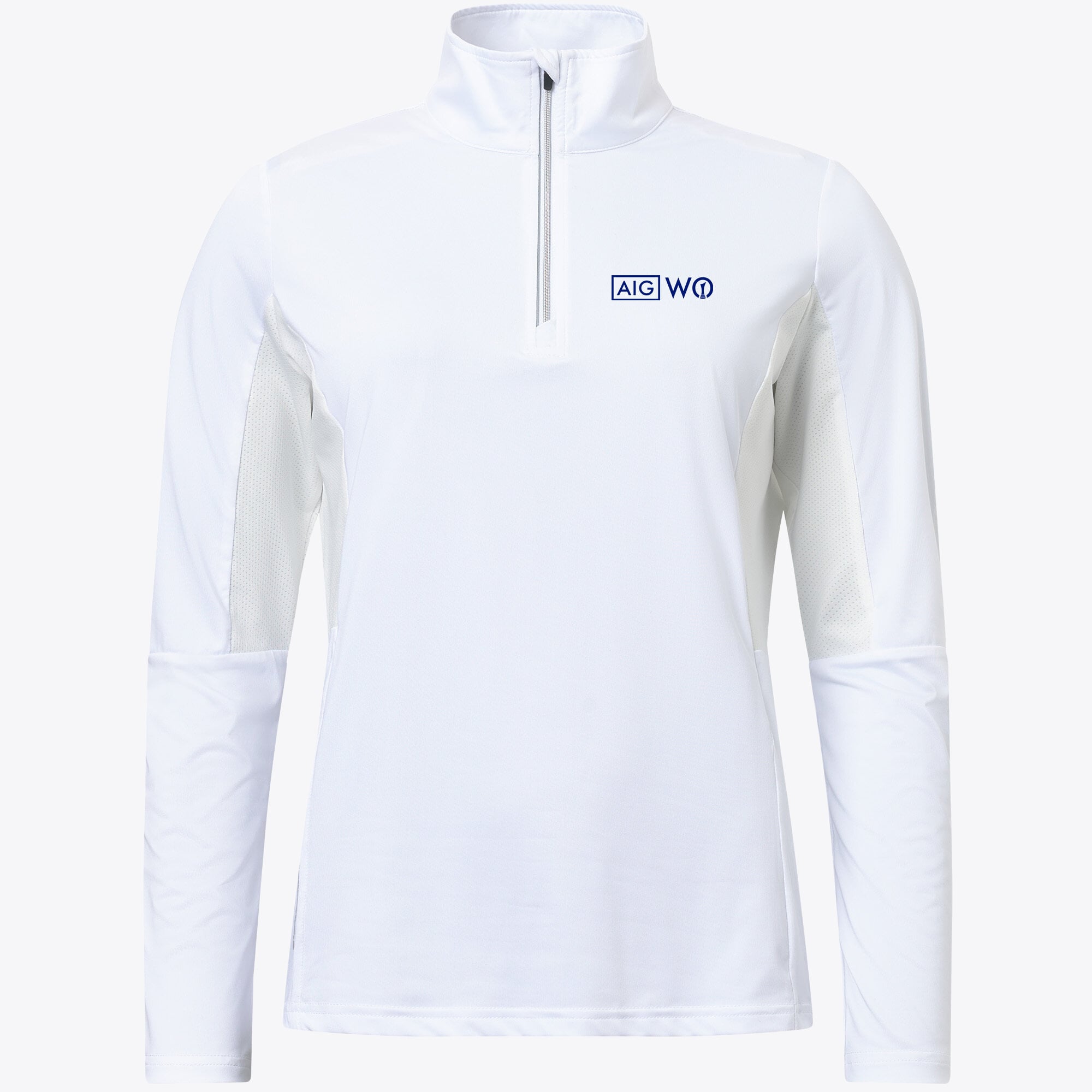 AIG Donna Open St Andrews 2024 Abacus Colinas 1/4 Zip Layer - Bianco - Donna