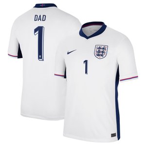 Maillot Domicile Stadium Angleterre Nike 2024 avec flocage DAD 1, vue 1