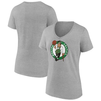 Women's Boston Celtics Primary Logo V-Neck T-Shirt