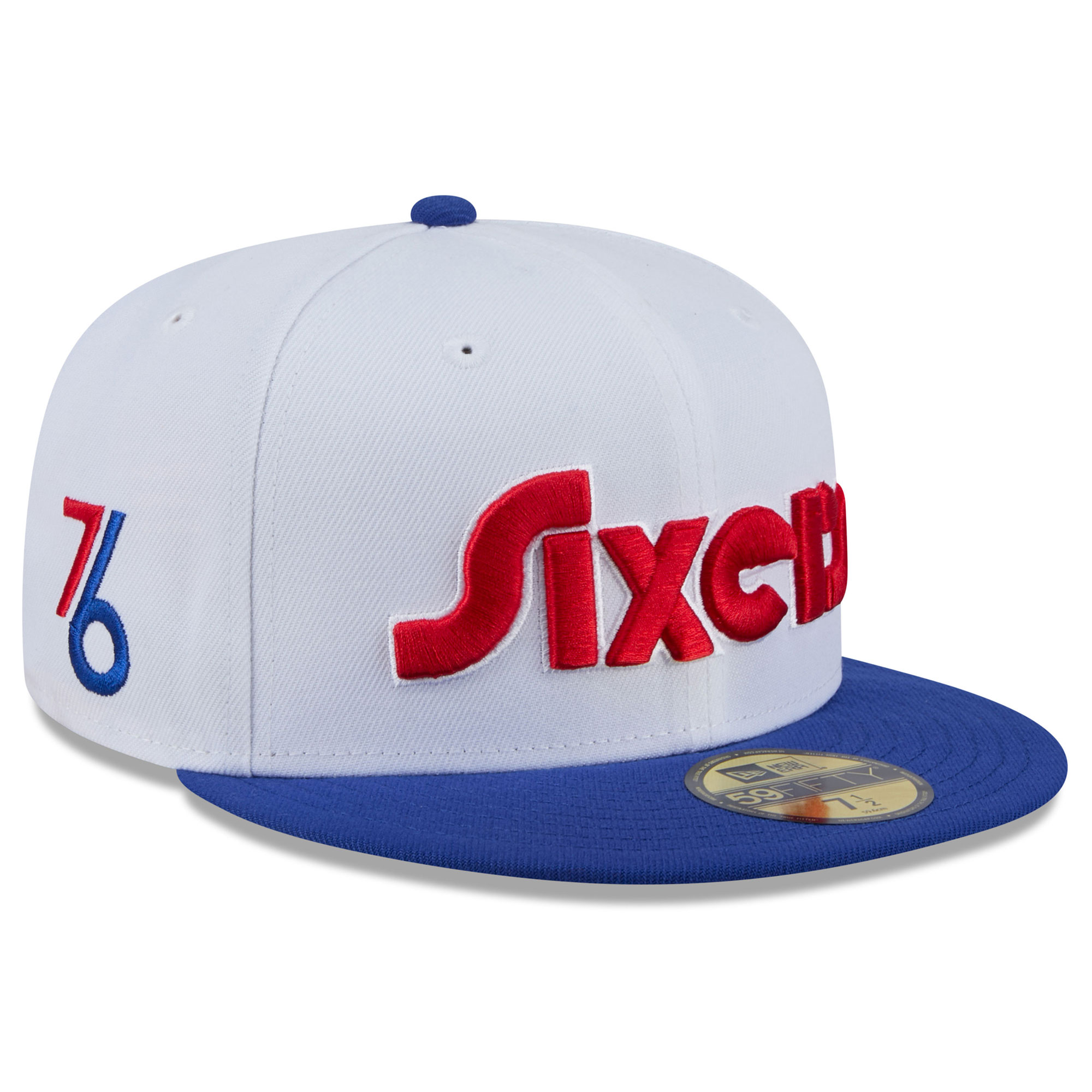 Men’s New Era White Philadelphia 76ers 2024/25 City Edition 59FIFTY Fitted Hat Men’s New Era White Philadelphia 76ers 2024/25 City Edition 59FIFTY Fitted Hat