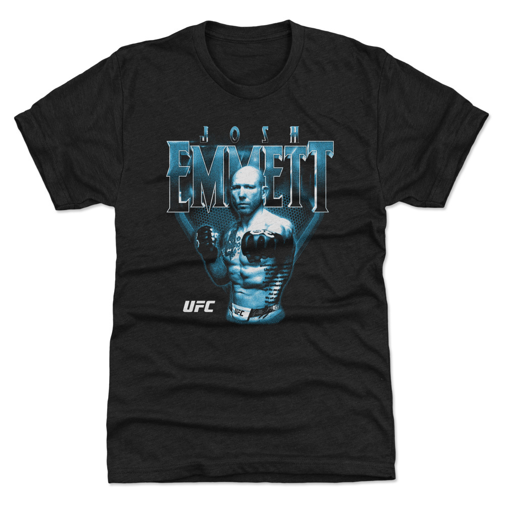 Men’s Black Josh Emmett Retro Bitmap Premium Tri-Blend T-Shirt Men’s Black Josh Emmett Retro Bitmap Premium Tri-Blend T-Shirt