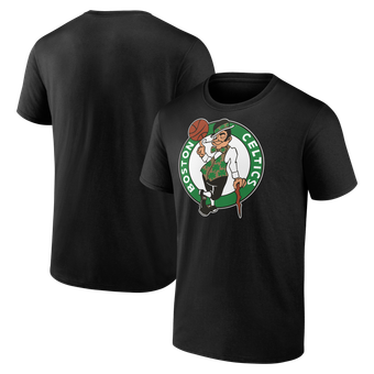 Men's  Black Boston Celtics Primary Logo T-Shirt