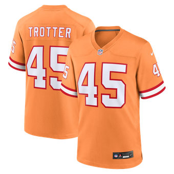 Men's Nike Josiah Trotter Creamsicle Tampa Bay Buccaneers Alternate  Game Jersey