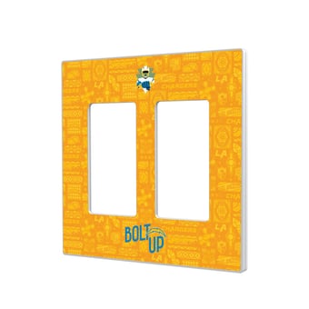 Los Angeles Chargers 2024 Illustrated Limited Edition Double Rocker Light Switch Plate