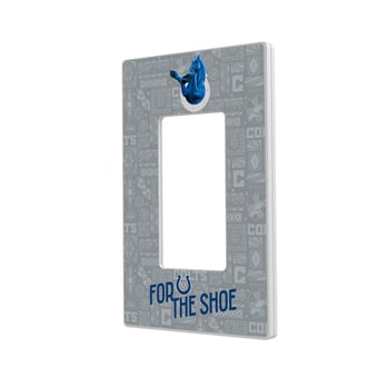 Indianapolis Colts 2024 Illustrated Limited Edition Single Rocker Light Switch Plate
