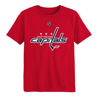 Preschool Outerstuff Red Washington Capitals Primary Logo T-Shirt
