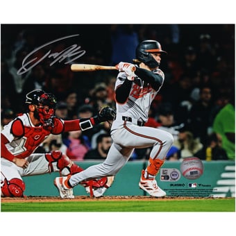 Jackson Holliday Baltimore Orioles Autographed 8" x 10" MLB Debut Photograph