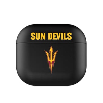 Keyscaper Black Arizona State Sun Devils Insignia AirPods 3rd Gen Case Cover