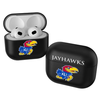 Keyscaper Black Kansas Jayhawks Insignia AirPods 3rd Gen Case Cover