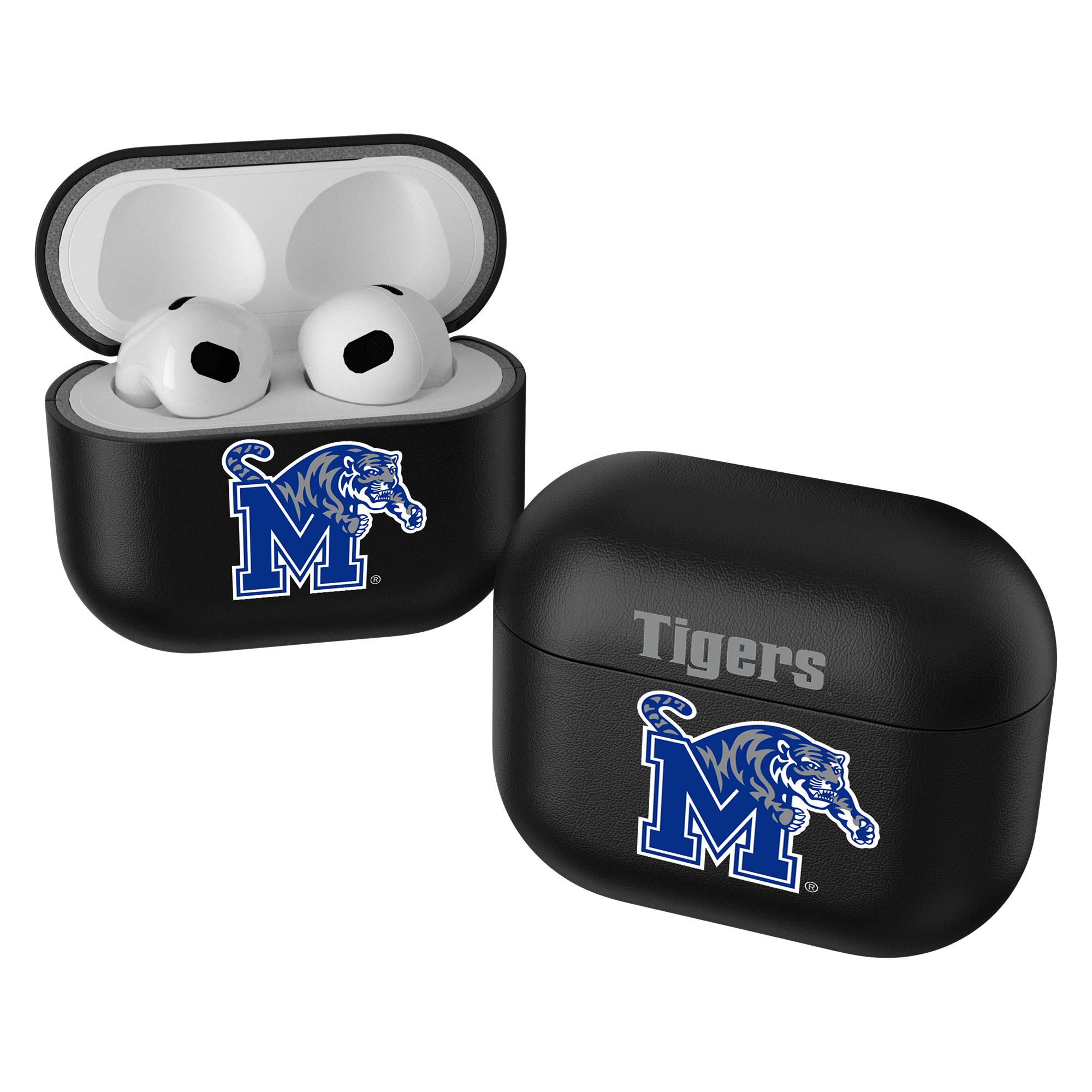 Keyscaper Black Memphis Tigers Insignia AirPods 3rd Gen Case Cover