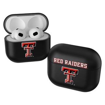 Keyscaper Black Texas Tech Red Raiders Insignia AirPods 3rd Gen Case Cover