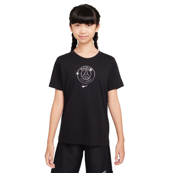 T-Shirt PSG Nike Crest - Noir - Enfant