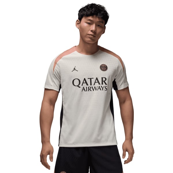 Maillot d'entraînement PSG Jordan Elite Dri-FIT ADV 24/25 - Beige