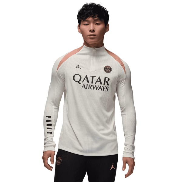 Haut d'entraînement PSG Jordan Elite Dri-FIT ADV 24/25 - Beige
