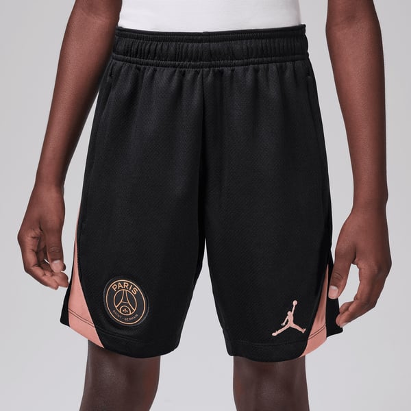 Short d'entraînement PSG Jordan Strike Dri-FIT 24/25 - Noir - Enfant