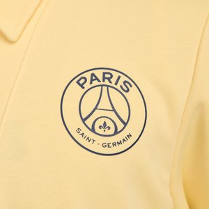 Haut quart de zip PSG Nike Cycling Redefined - Jaune pâle, vue 5
