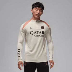 Haut d'entraînement PSG Jordan Strike Dri-FIT 24/25 - Beige, vue 3