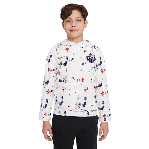 Veste Anorak PSG Nike Amplify - Blanc - Enfant