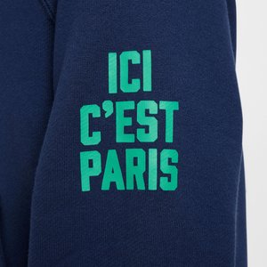 Sweat capuche PSG Nike Air Cycling Redefined - Bleu - Enfant, vue 5