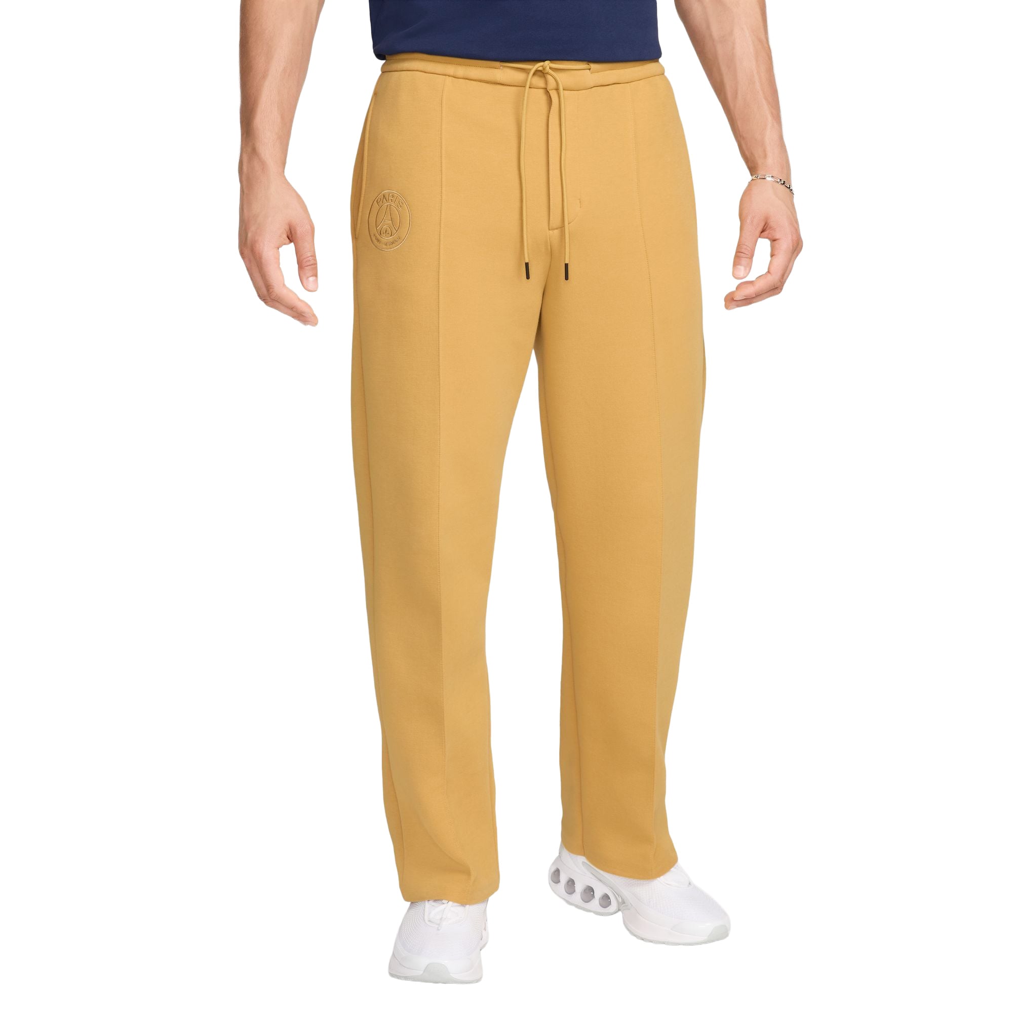 PSG Nike Tech Fleece Körpernaher Hose - Gold