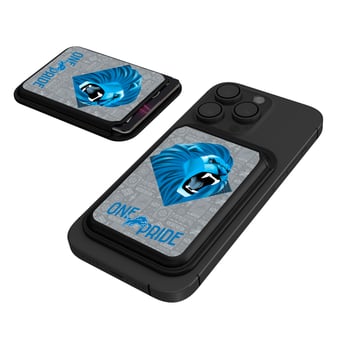 Keyscaper Detroit Lions Illustrated Magnetic Phone Credit Card Wallet
