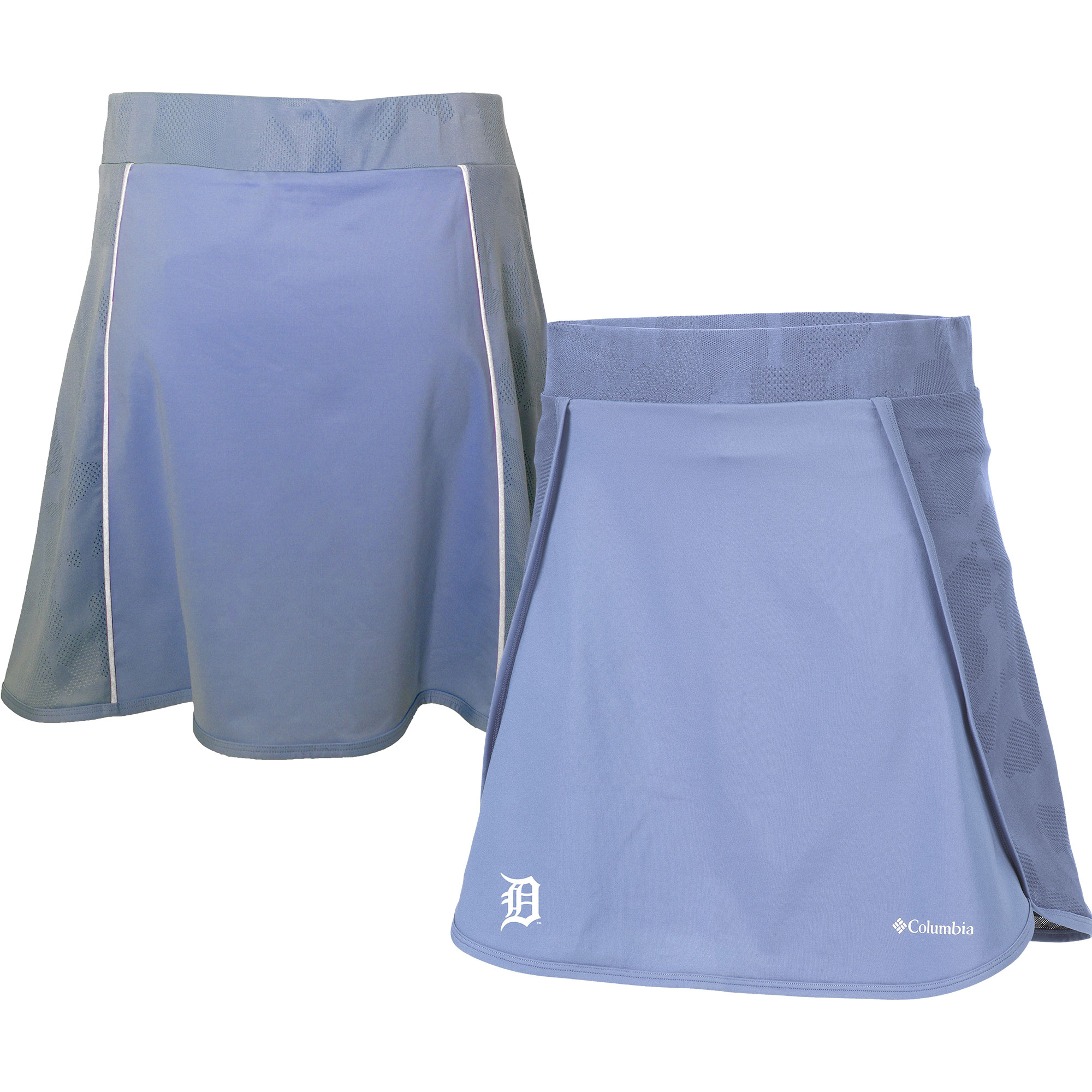 Women’s Columbia Blue Detroit Tigers Omni-Wick Up Next Golf Skort Women’s Columbia Blue Detroit Tigers Omni-Wick Up Next Golf Skort