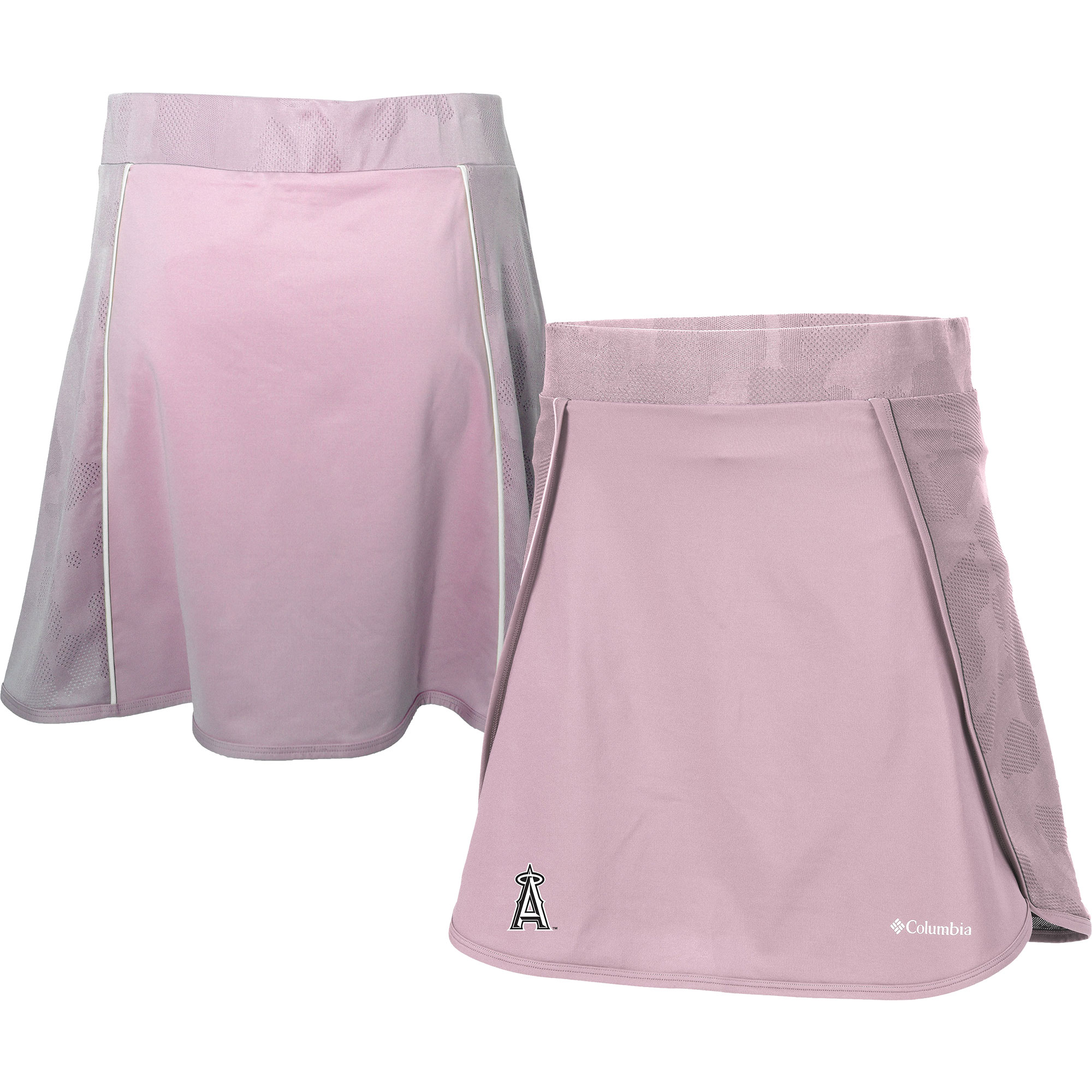 Women’s Columbia Pink Los Angeles Angels Omni-Wick Up Next Golf Skort Women’s Columbia Pink Los Angeles Angels Omni-Wick Up Next Golf Skort