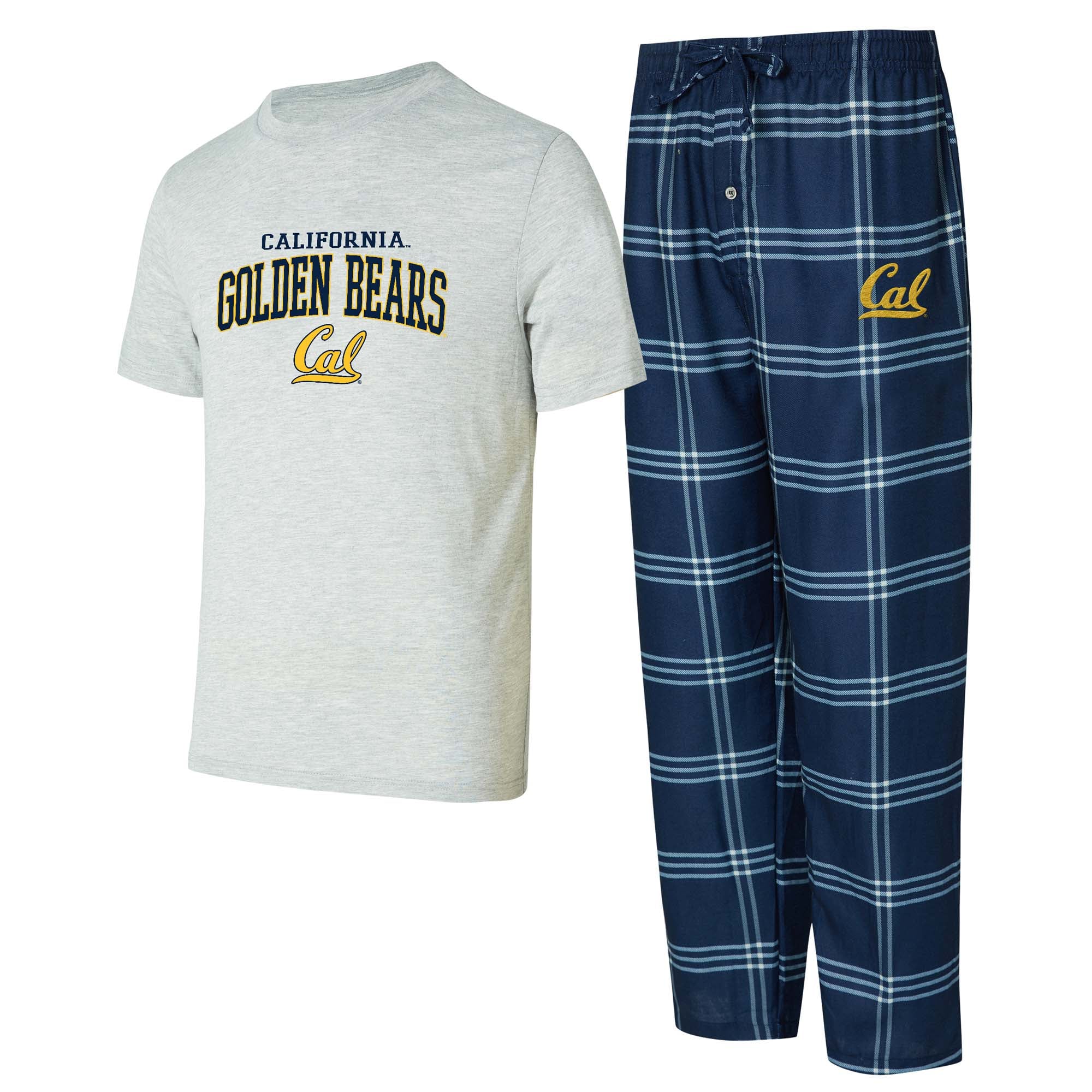 Men's Concepts Sport Cal Bears Top & Pants Sleep Set