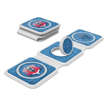 Keyscaper White Tennessee Titans 3-in-1 Foldable Charger