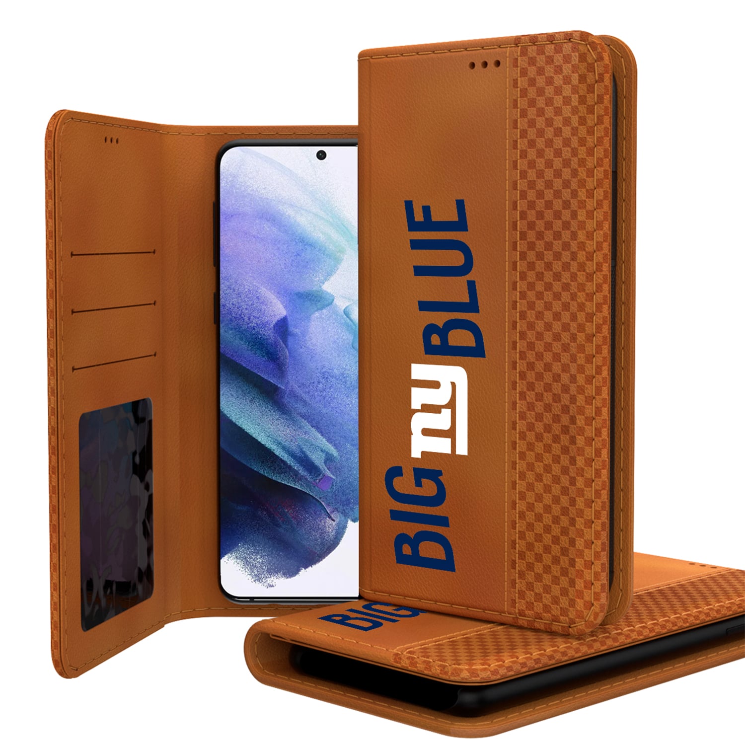 Keyscaper Brown New York Giants Galaxy Folio Case Keyscaper Brown New York Giants Galaxy Folio Case