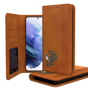 Keyscaper Brown Philadelphia Eagles Galaxy Folio Case