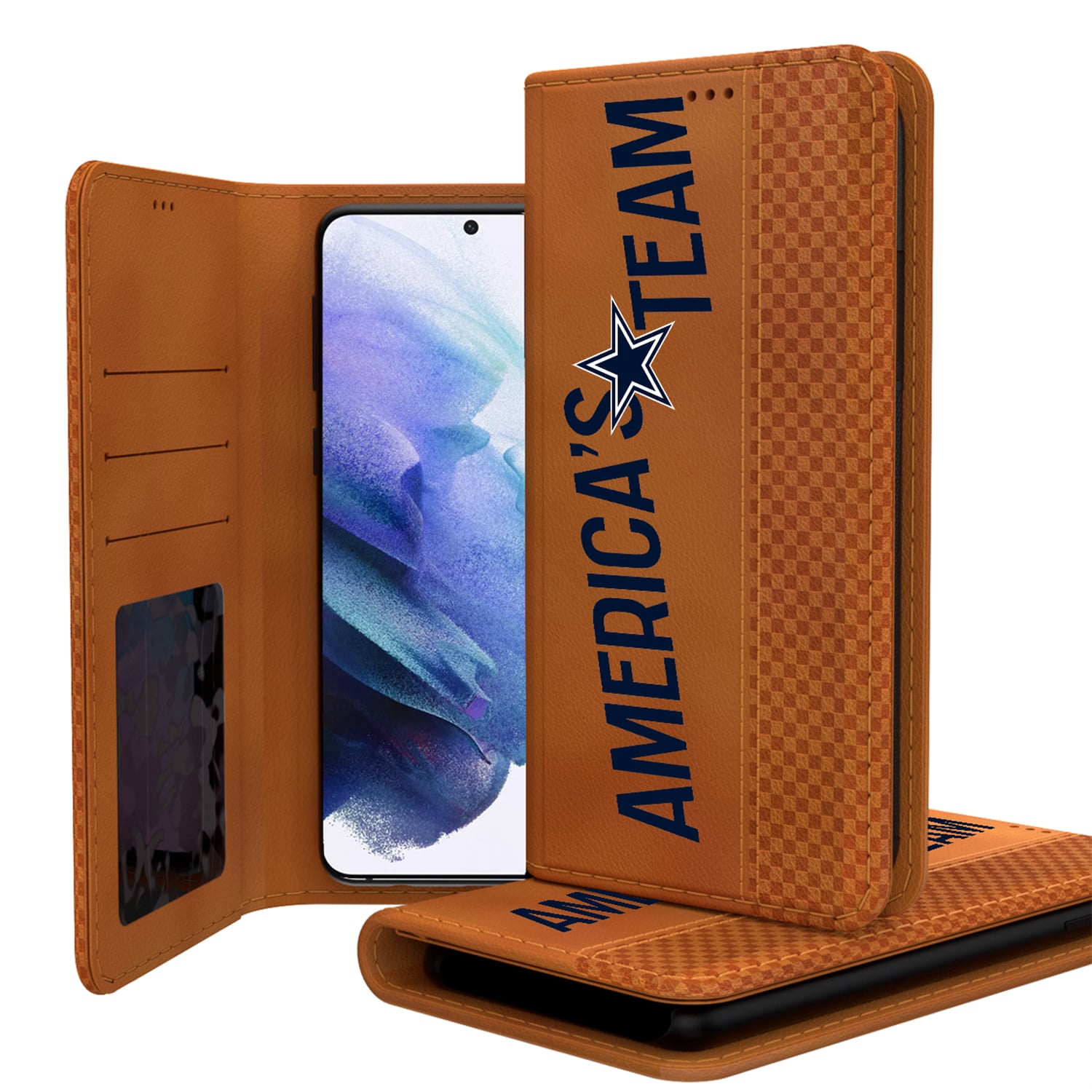 Keyscaper Brown Dallas Cowboys Galaxy Folio Case Keyscaper Brown Dallas Cowboys Galaxy Folio Case