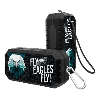Keyscaper Black Philadelphia Eagles Water Resistant Bluetooth Speaker