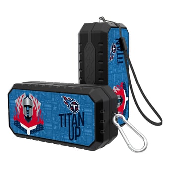 Keyscaper Black Tennessee Titans Water Resistant Bluetooth Speaker