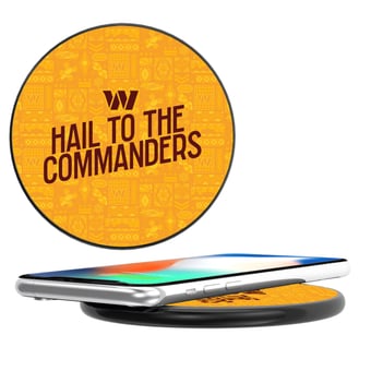 Keyscaper  Washington Commanders 15 Watt Wireless Induction Charger