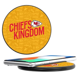 Keyscaper  Kansas City Chiefs 15 Watt Wireless Induction Charger